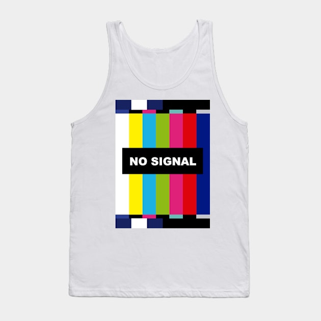 NO SIGNAL Tank Top by minicrocks